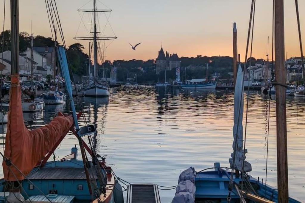 Foch, Vue Mer, Coeur De Ville Pornic Bagian luar foto